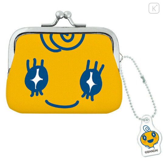 Japan Tamagotchi Mini Gamaguchi Clasp Pouch Coin Purse - Memetchi - 1