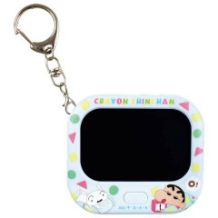 Japan Crayon Shin-chan Mini Digital Memo Pad Keychain - Blue
