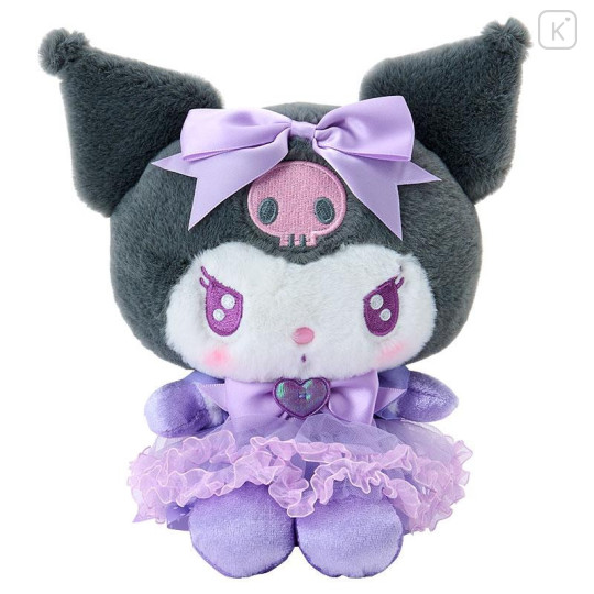 Japan Sanrio Original Plush Toy - Kuromi : Idol Colorful Dress - 1