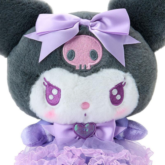Japan Sanrio Original Plush Toy - Kuromi : Idol Colorful Dress - 3