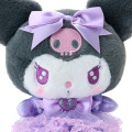 Japan Sanrio Original Plush Toy - Kuromi : Idol Colorful Dress - 3