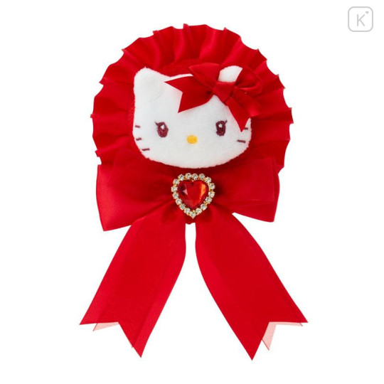 Japan Sanrio Original Rosette Award Ribbon - Hello Kitty : Idol Colorful Dress - 2