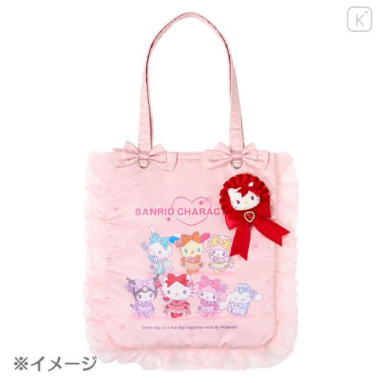 Japan Sanrio Original Rosette Award Ribbon - Hello Kitty : Idol Colorful Dress - 5