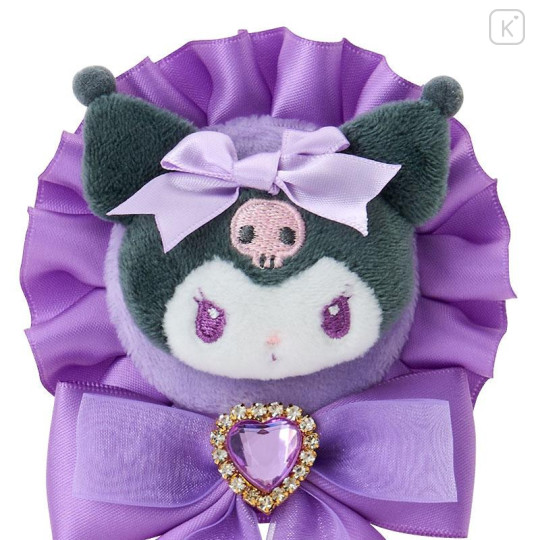 Japan Sanrio Original Rosette Award Ribbon - Kuromi : Idol Colorful Dress - 4