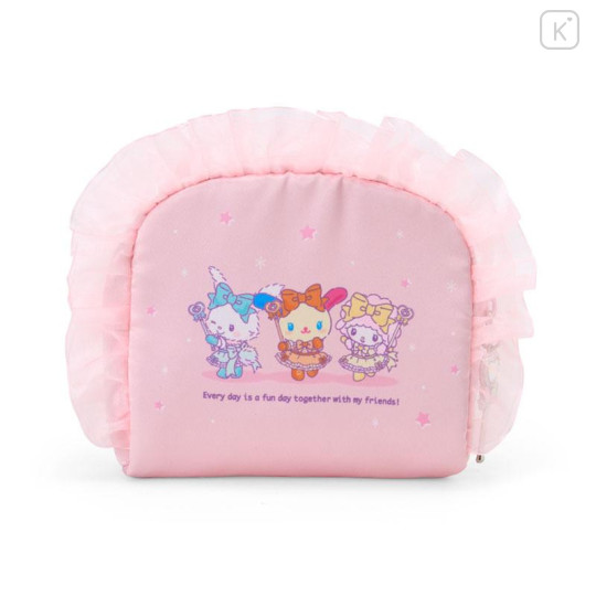 Japan Sanrio Original Cosmetic Pouch - Idol Colorful Dress Frill - 2
