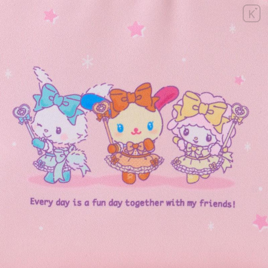 Japan Sanrio Original Cosmetic Pouch - Idol Colorful Dress Frill - 6