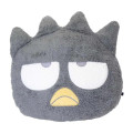 Japan Sanrio Die-cut Cushion - Badtz-maru : Face Marshmallow - 1