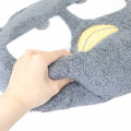 Japan Sanrio Die-cut Cushion - Badtz-maru : Face Marshmallow - 3