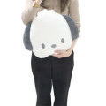 Japan Sanrio Die-cut Cushion - Pochacco : Face Marshmallow - 4