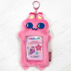 Japan Tamagotchi Soft Plush Photo Keychain - Tamagotchi Paradise Meowtchi