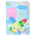 Japan Sanrio Passport Case B7 Book Cover - Usahana : Rainbow Blue Sky - 1