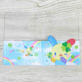 Japan Sanrio Passport Case B7 Book Cover - Usahana : Rainbow Blue Sky - 3