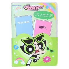 Japan The Powerpuff Girls Passport Case B7 Book Cover - Buttercup Sunglasses