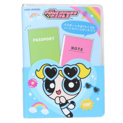 Japan The Powerpuff Girls Passport Case B7 Book Cover - Bubbles Sunglasses