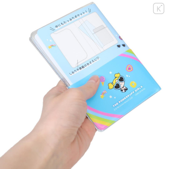 Japan The Powerpuff Girls Passport Case B7 Book Cover - Bubbles Sunglasses - 2