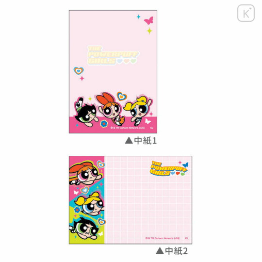 Japan The Powerpuff Girls Mini Notepad - Confidence - 2
