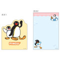 Japan Pingu A6 Notepad - Penguin Say Hi - 2