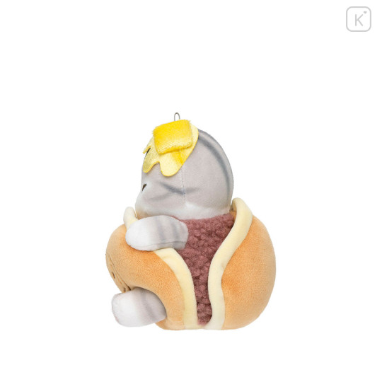 Japan Mofusand Mascot Keychain - Wagashi Japanese Sweets Cat Meow Dorayaki - 5