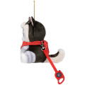 Japan Mofusand Mascot Keychain - Shiba Inu Cat Meow Black Dog - 7