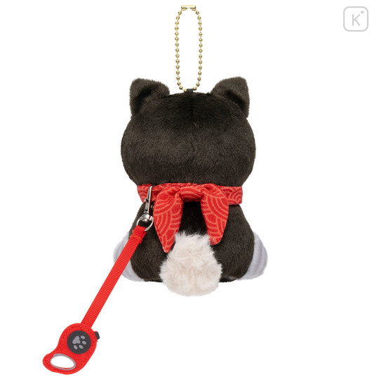 Japan Mofusand Mascot Keychain - Shiba Inu Cat Meow Black Dog - 8