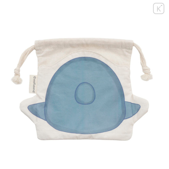 Japan Mofusand Die-cut Drawstring Bag - Shark Cat - 5