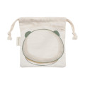 Japan Mofusand Die-cut Drawstring Bag - Panda Cat - 4