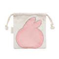 Japan Mofusand Die-cut Drawstring Bag - Rabbit Cat - 5