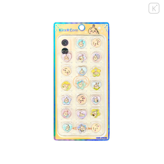 Japan Chiikawa KiraCoro Glass Bead Sticker - Usagi - 1