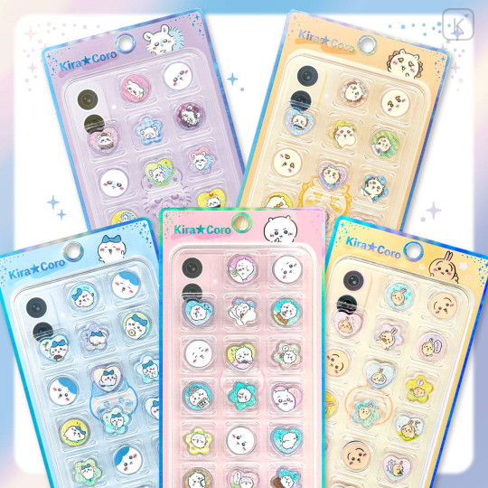 Japan Chiikawa KiraCoro Glass Bead Sticker - Shisa - 2