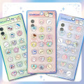Japan Chiikawa KiraCoro Glass Bead Sticker - Furuhonya Kani-chan & Momonga - 2