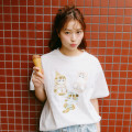 Japan Mofusand T-shirt (L) - Ice Cream Cat White - 2