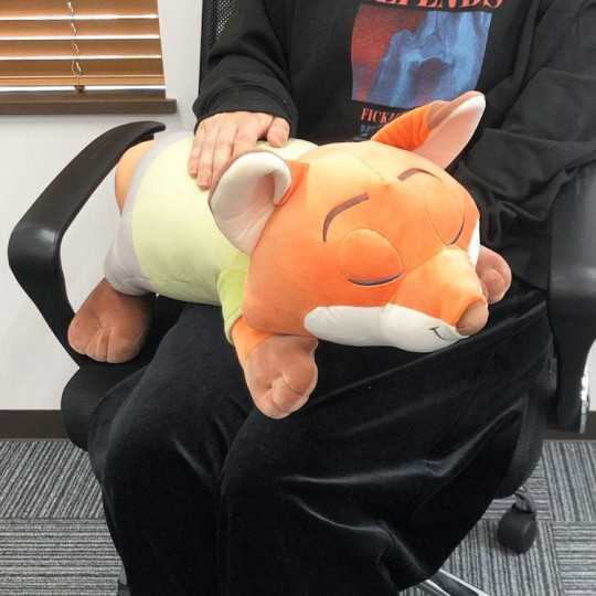 Japan Disney Co-sleeping Pillow Plush (L) - Zootopia : Nick Wilde - 4