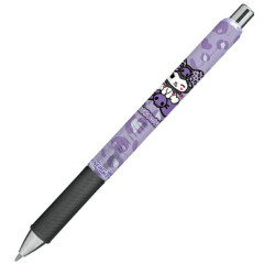 Japan Sanrio EnerGize Mechanical Pencil - Kuromi : Big Ribbon Leopard Pink