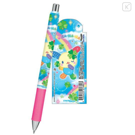 Japan Sanrio EnerGize Mechanical Pencil - Usahana : Rainbow Blue - 2