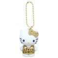 Japan Sanrio PVC Mascot Keychain - Hello Kitty : Leopard Brown - 1