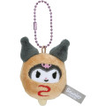 Japan Sanrio Mascot Plush Keychain - Kuromi : Food Theme - 1