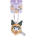 Japan Sanrio Mascot Plush Keychain - Kuromi : Food Theme - 5