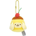 Japan Sanrio Mascot Plush Keychain - Pompompurin : Food Theme - 1