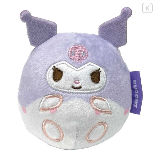 Japan Sanrio Roly-poly Plush - Kuromi - 1