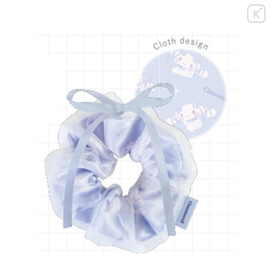 Japan Sanrio Ribbon Layered Scrunchie - Cinnamoroll : Ballet Core - 3