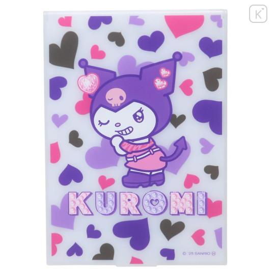 Japan Sanrio Hand Mirror (LL) - Kuromi : Y2K - 1