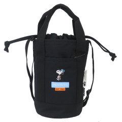 Japan Peanuts Shoulder Bag - Snoopy : Black