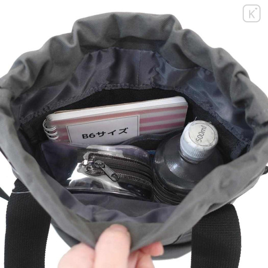 Japan Peanuts Shoulder Bag - Snoopy : Grey - 3