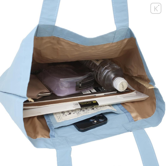 Japan Peanuts Embroidery Tote Bag - Woodstock : Blue - 3
