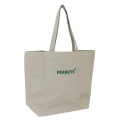 Japan Peanuts Embroidery Tote Bag - Charlie Brown : Beige - 2