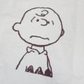 Japan Peanuts Embroidery Tote Bag - Charlie Brown : Beige - 4