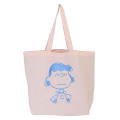 Japan Peanuts Embroidery Tote Bag - Lucy : Pink