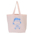 Japan Peanuts Embroidery Tote Bag - Lucy : Pink - 1