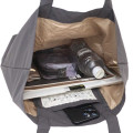Japan Peanuts Embroidery Tote Bag - Linus : Dark Gray - 3