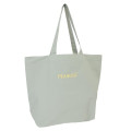 Japan Peanuts Embroidery Tote Bag - Peppermint Patty : Green - 2